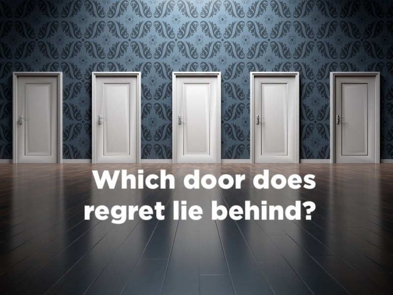 Eliminate regret by deciding faster: do more with quicker, better&nbsp;choices