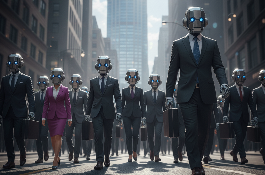 Don't be a robot, either.