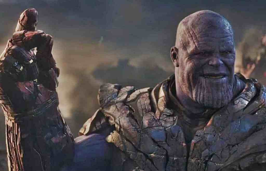 Thanos about to Snap in Avengers Endgame. (Marvel Studios)